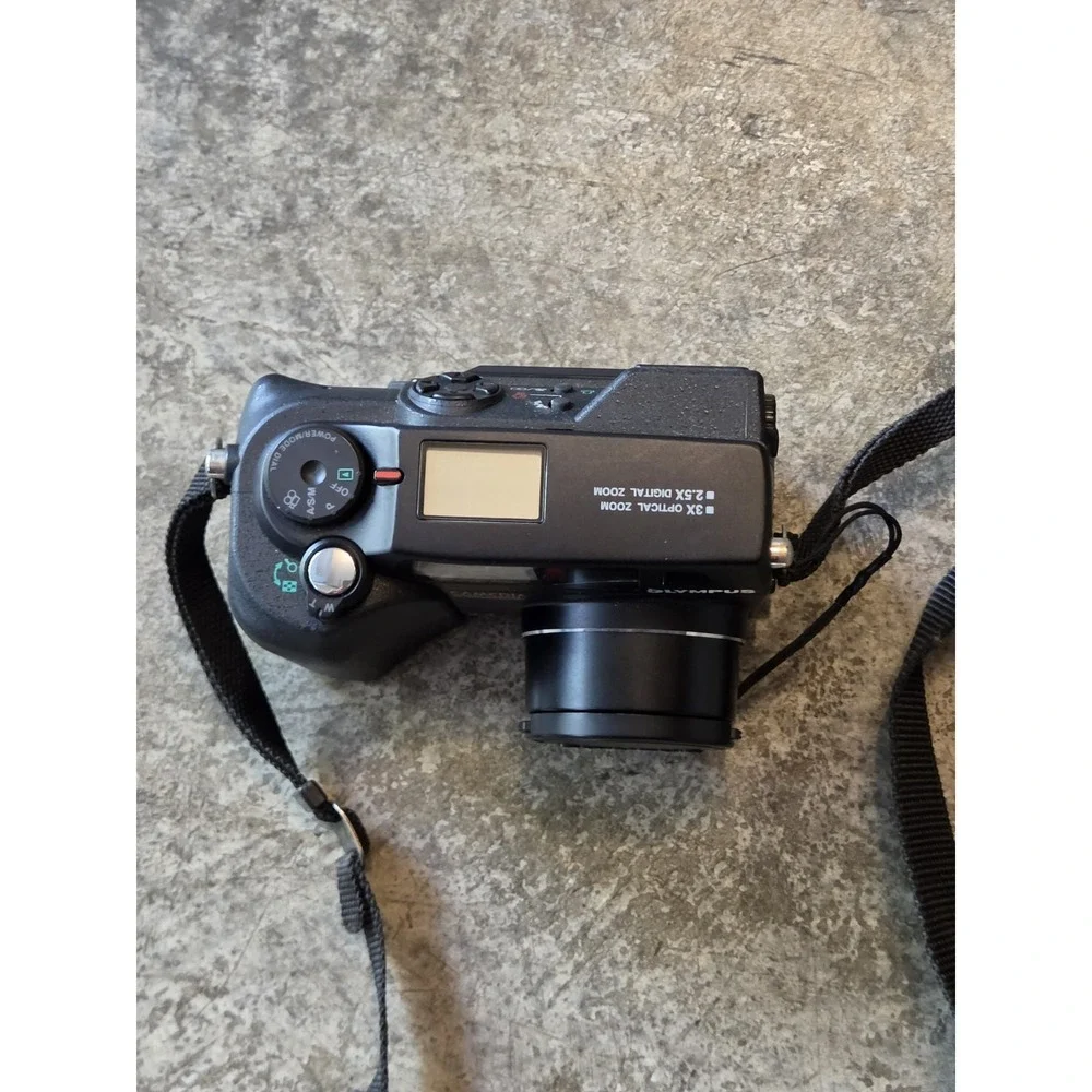 Olympus CAMEDIA C-3040 Zoom 3.3MP Digital Camera - Black